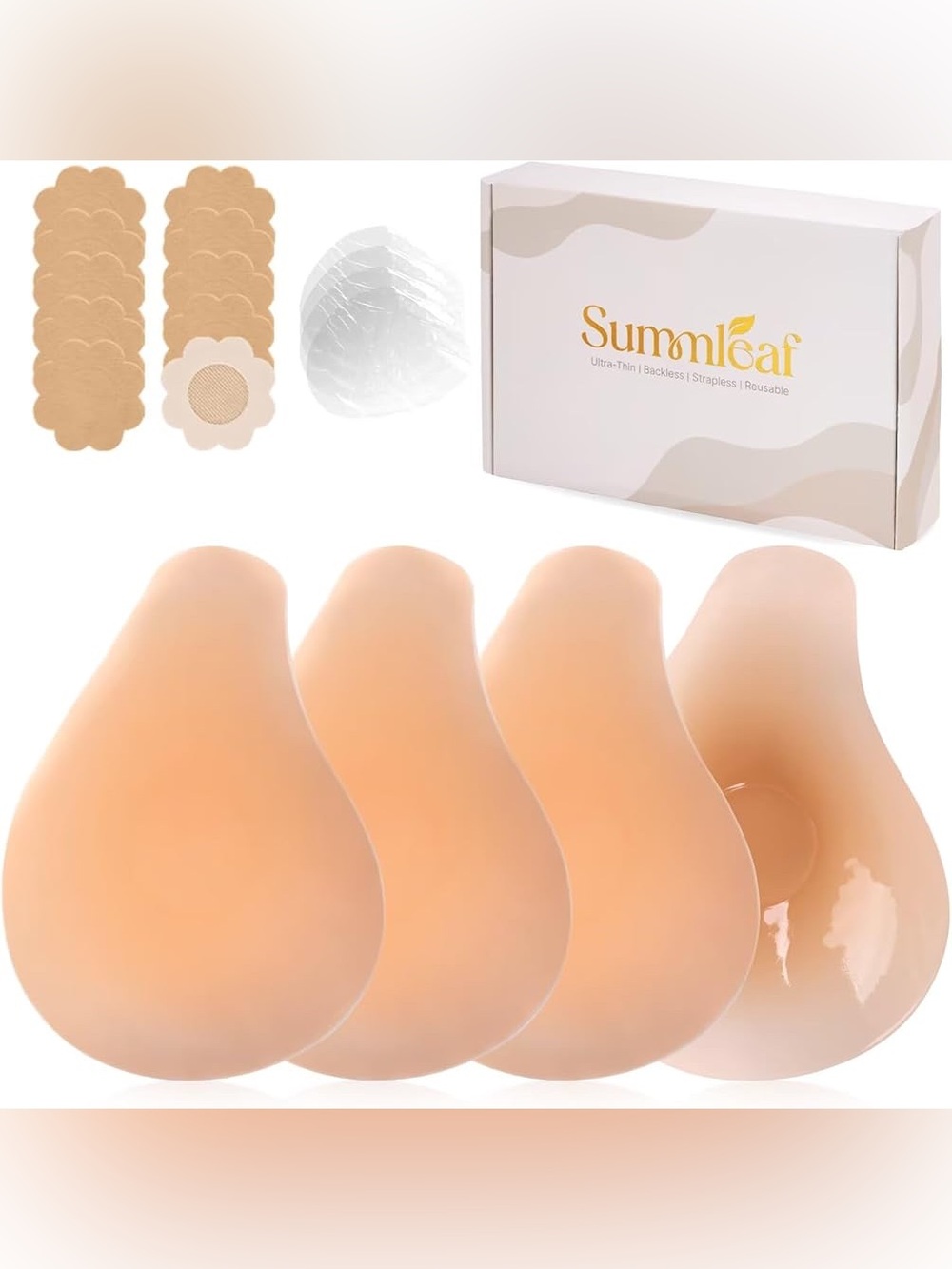 Summleaf Silicone Adhesive Nipple Covers